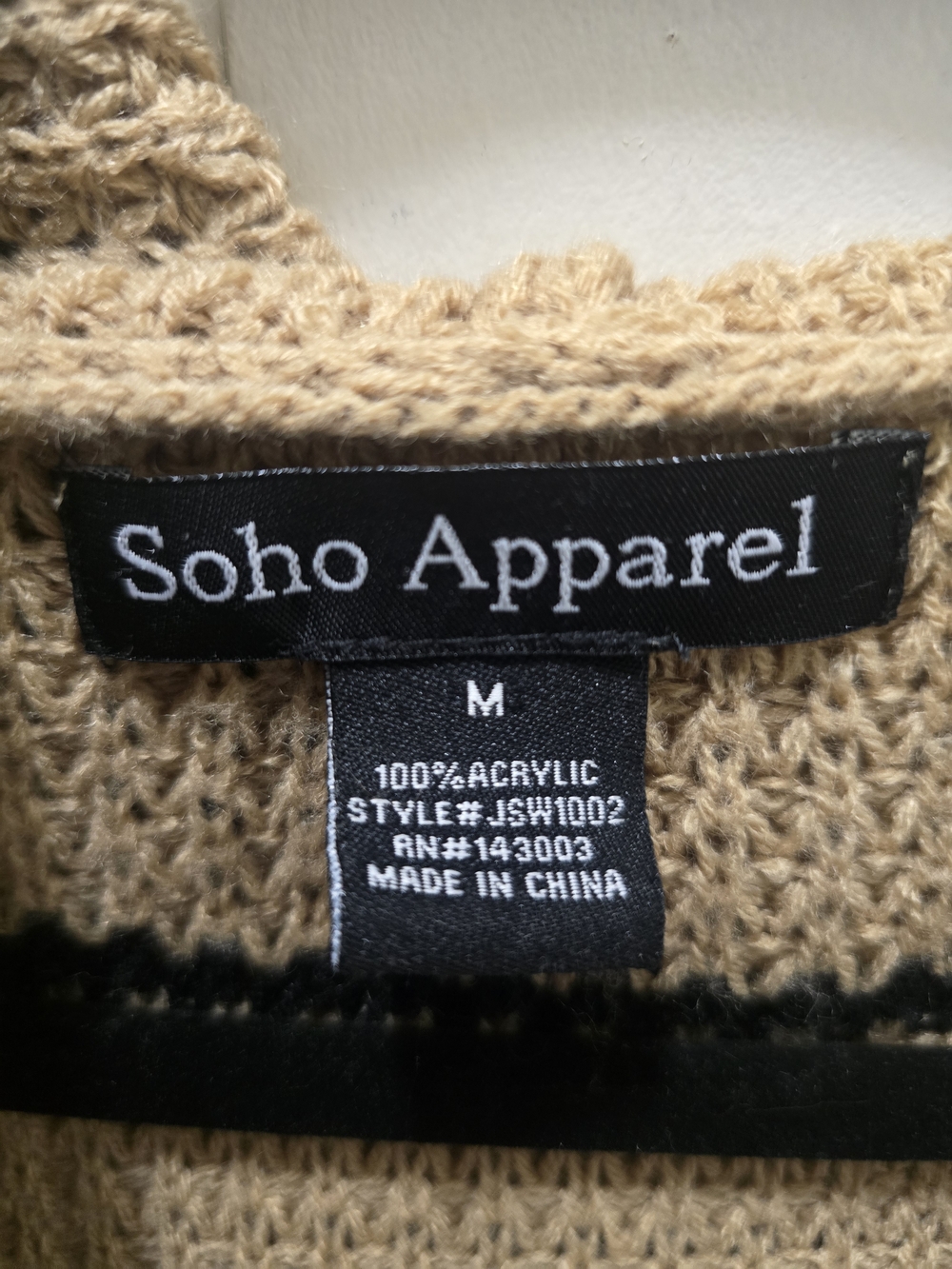 Soho Apparel Striped Hooded Open Front Cardigan - Picture 2 of 7